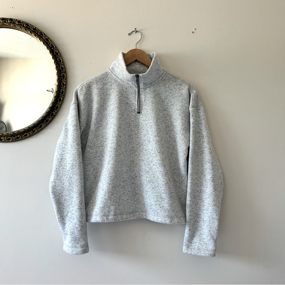 Thread & Supply | 1/4 Zip-Up Ultra-Soft Sweater - Picture 1 of 3